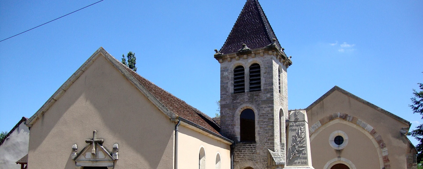Vue de Savigny-sur-Grosne, Saône-et-Loire