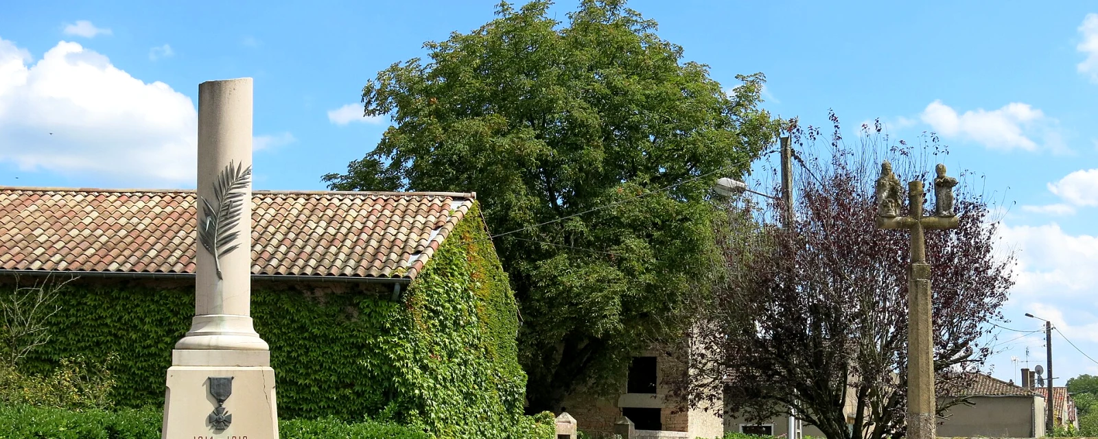 Vue de La Truchère, Saône-et-Loire