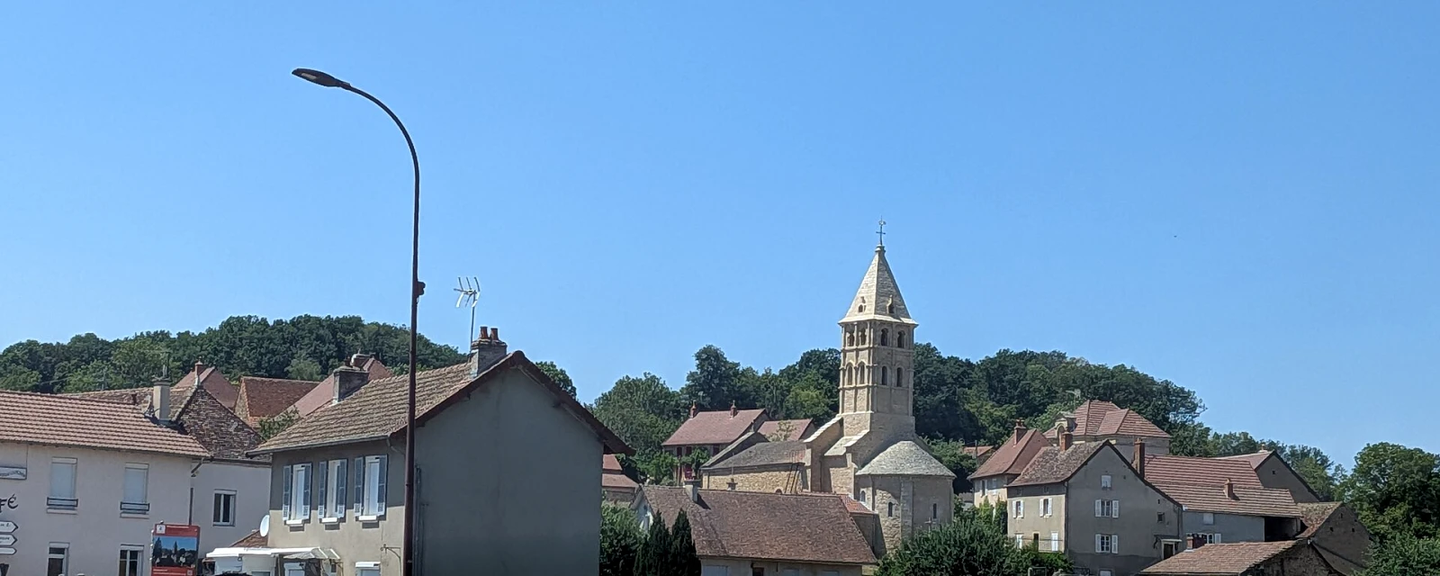 Vue de Vareilles, Saône-et-Loire