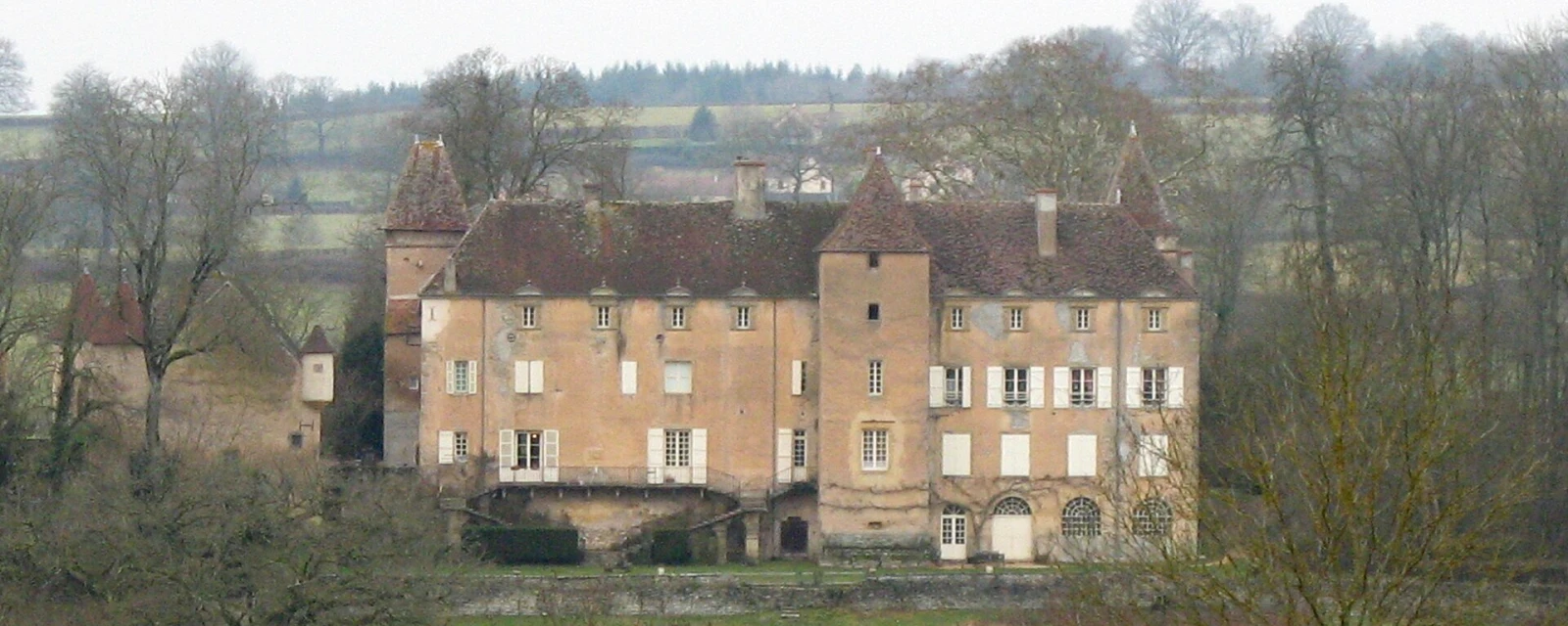 Vue de Vaudebarrier, Saône-et-Loire