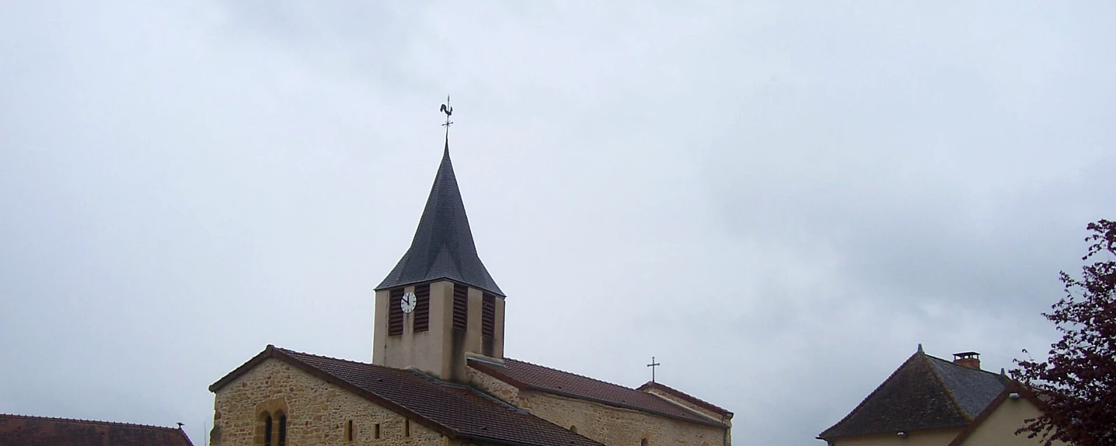 Vue de Versaugues, Saône-et-Loire