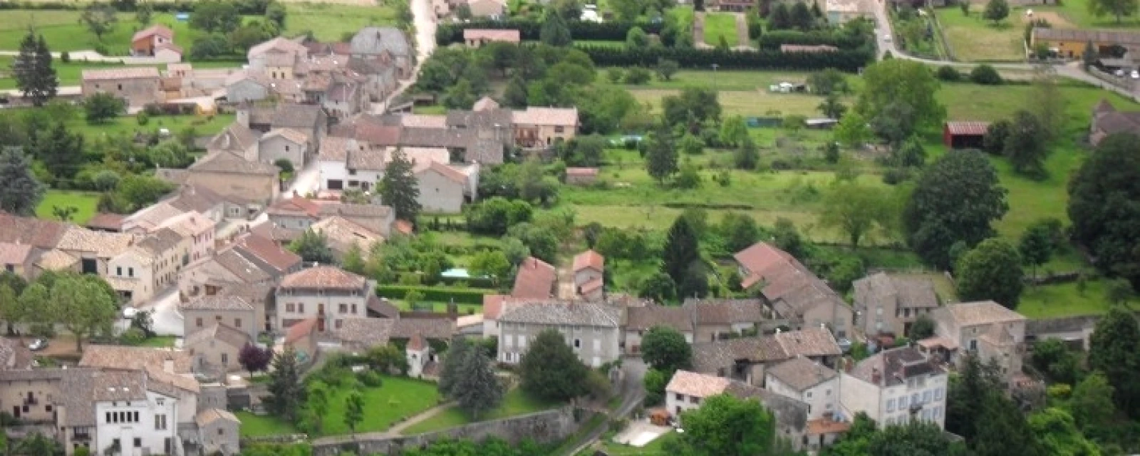 Vue de Le Villars, Saône-et-Loire