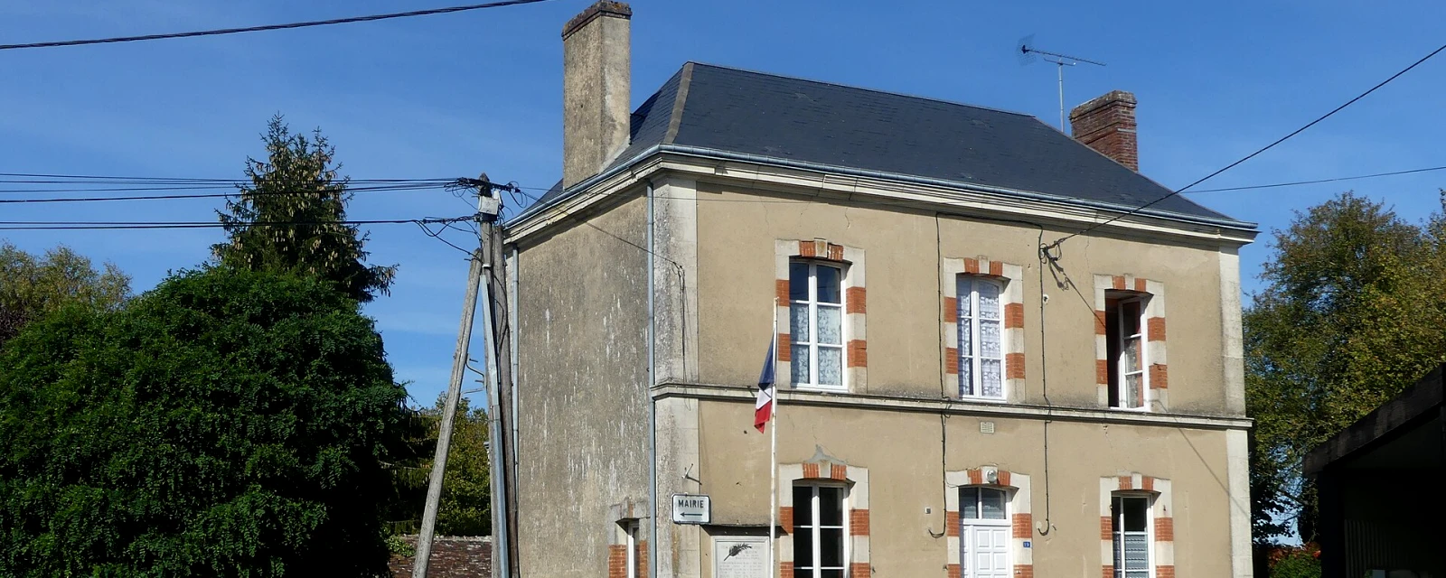 Vue de Blèves, Sarthe