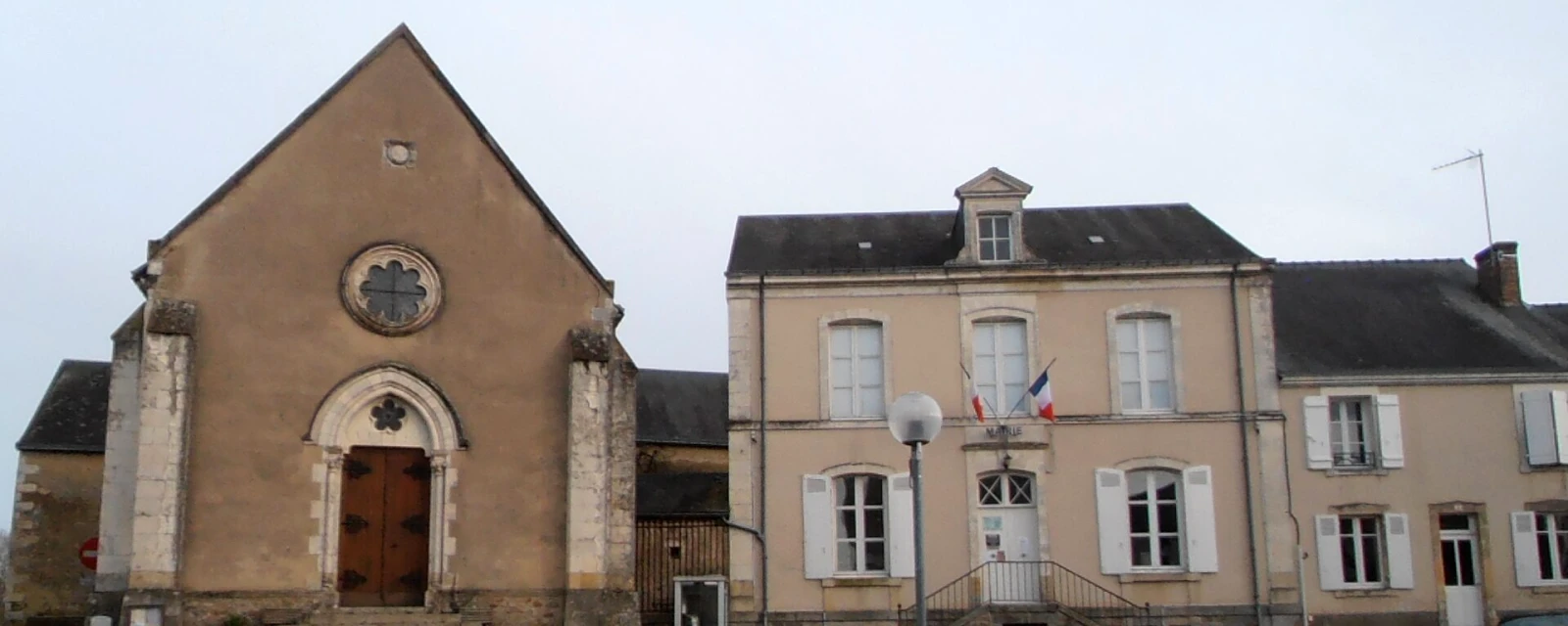 Vue de Bousse, Sarthe