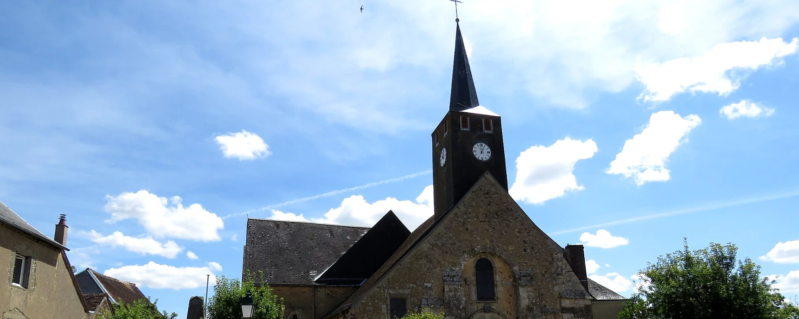 Vue de Brains-sur-Gée, Sarthe