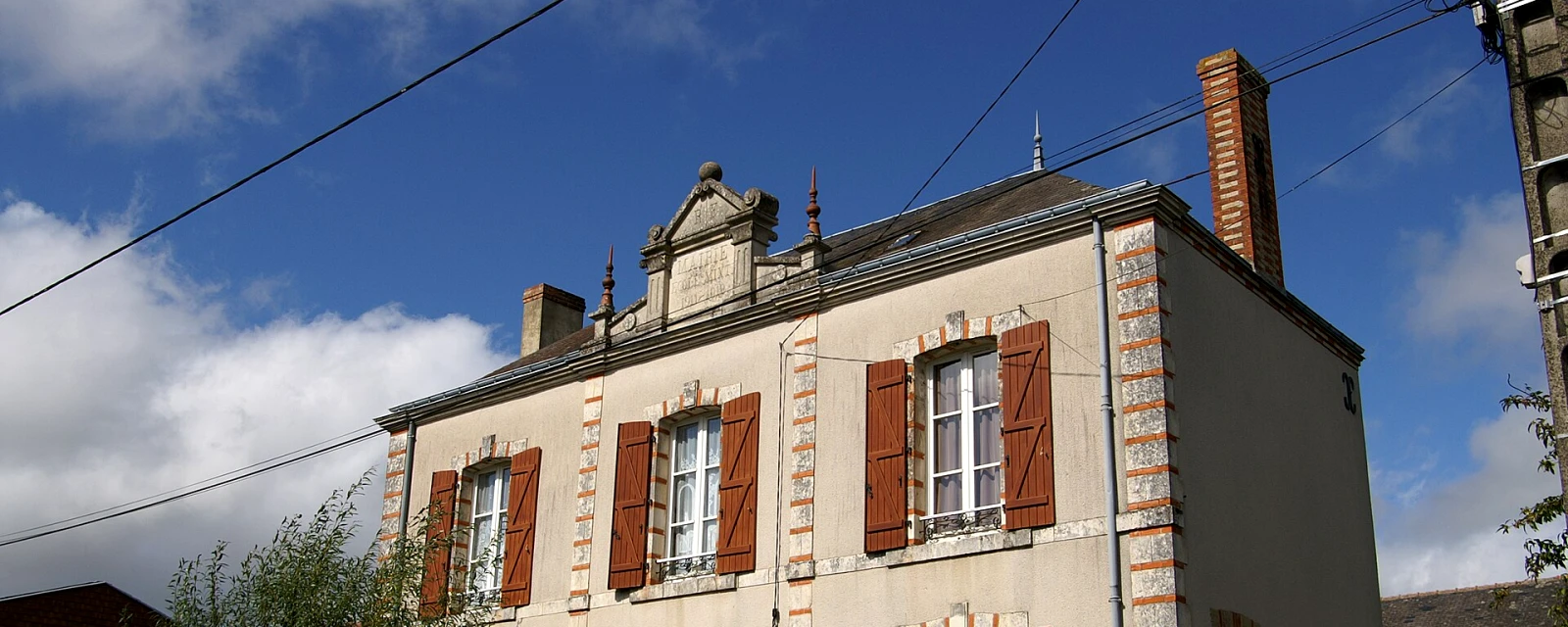 Vue de Briosne-lès-Sables, Sarthe