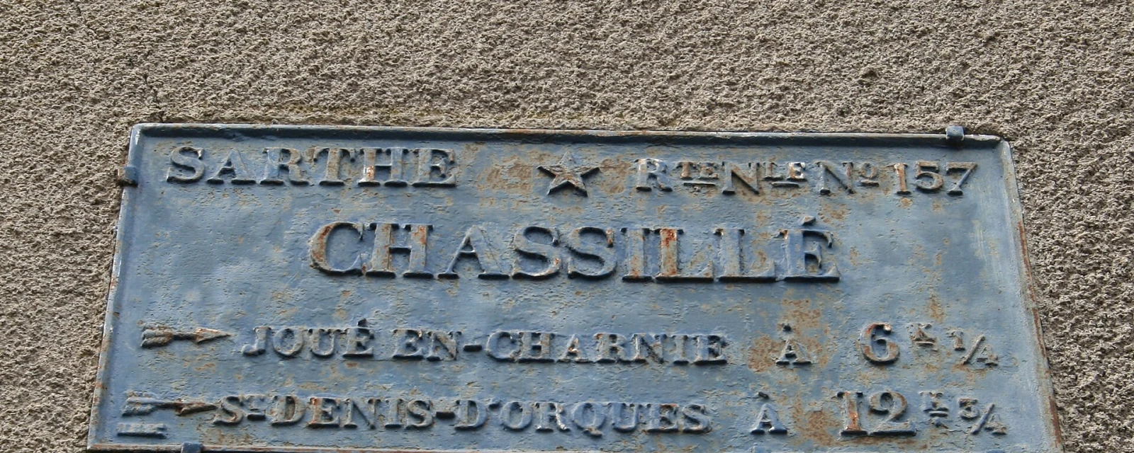 Vue de Chassillé, Sarthe