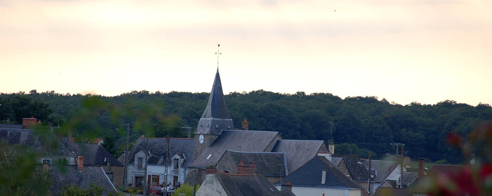 Vue de Chemiré-en-Charnie, Sarthe