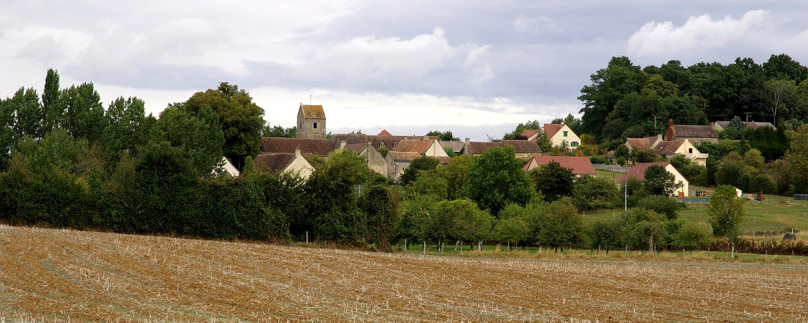 Vue de Chérisay, Sarthe