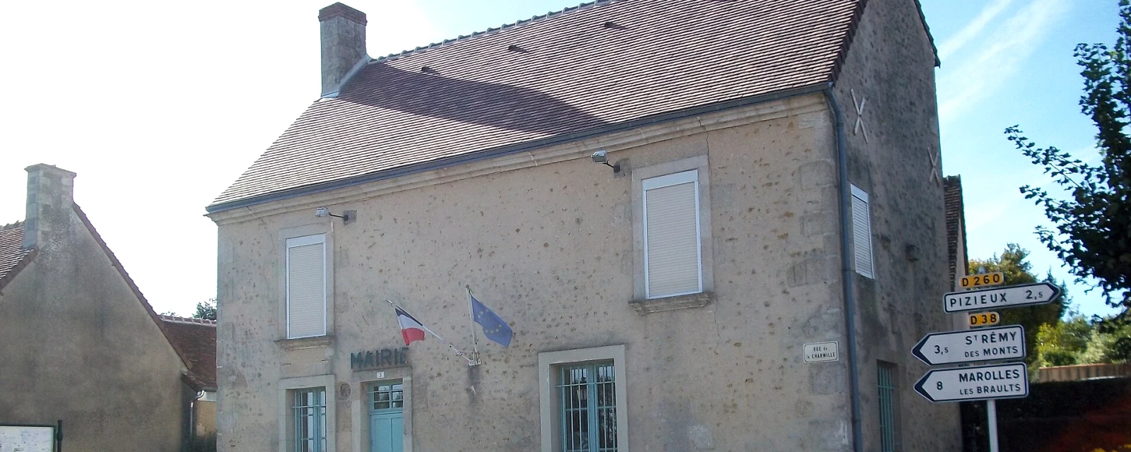 Vue de Commerveil, Sarthe