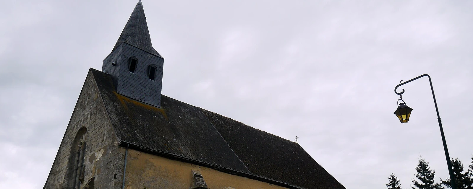 Vue de Conflans-sur-Anille, Sarthe