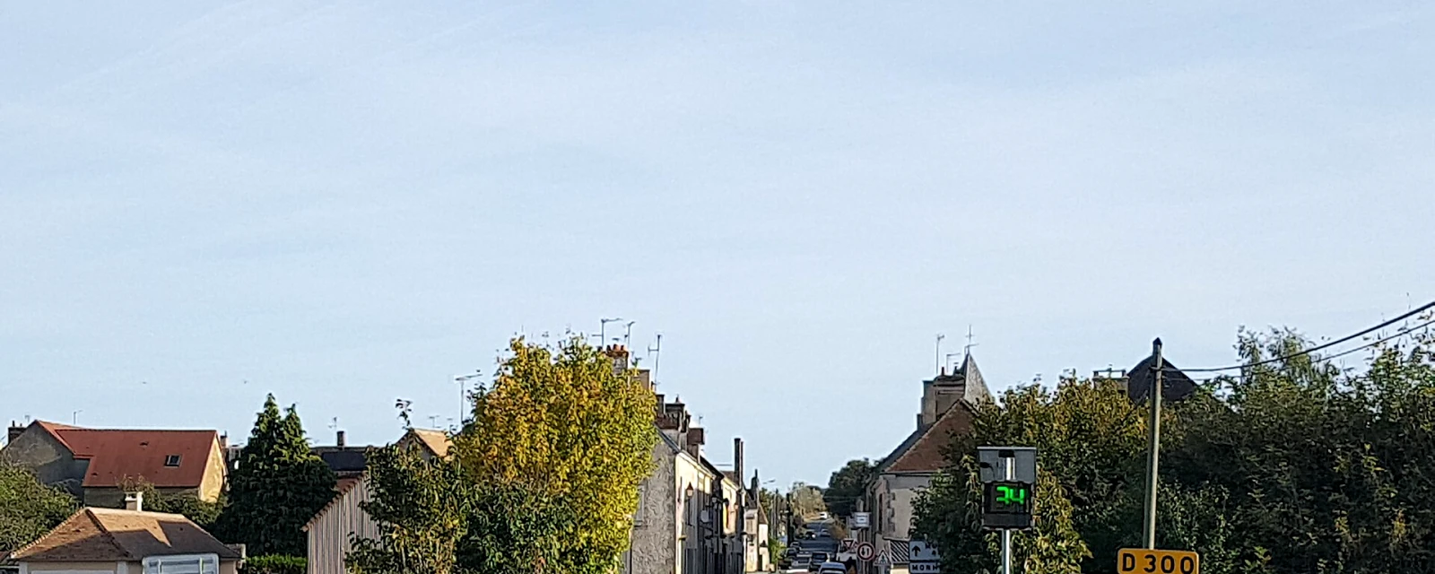 Vue de Courgains, Sarthe