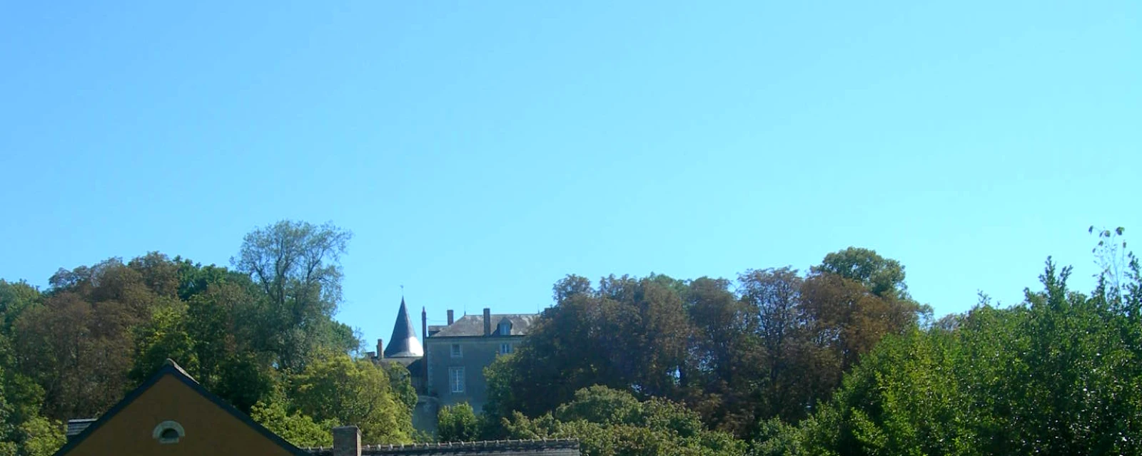 Vue de Dissay-sous-Courcillon, Sarthe