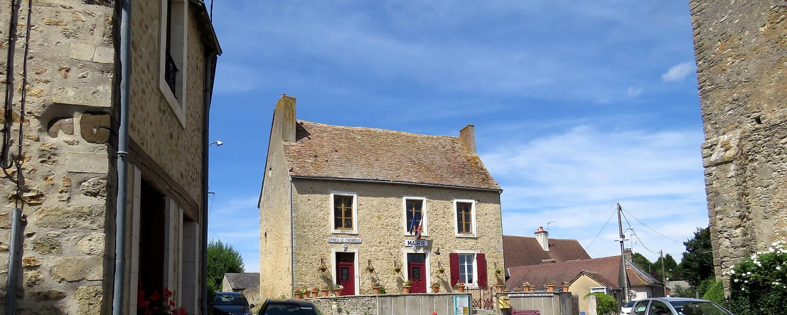 Vue de Épineu-le-Chevreuil, Sarthe
