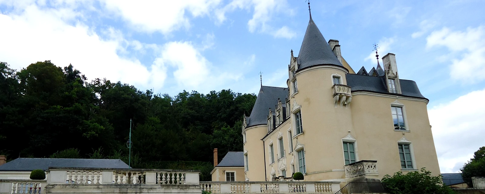Vue de Flée, Sarthe