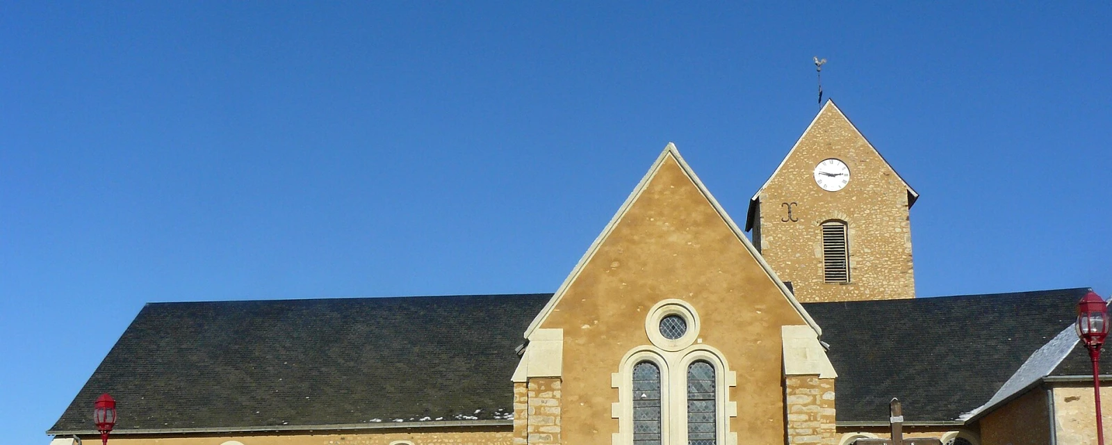 Vue de Fontenay-sur-Vègre, Sarthe