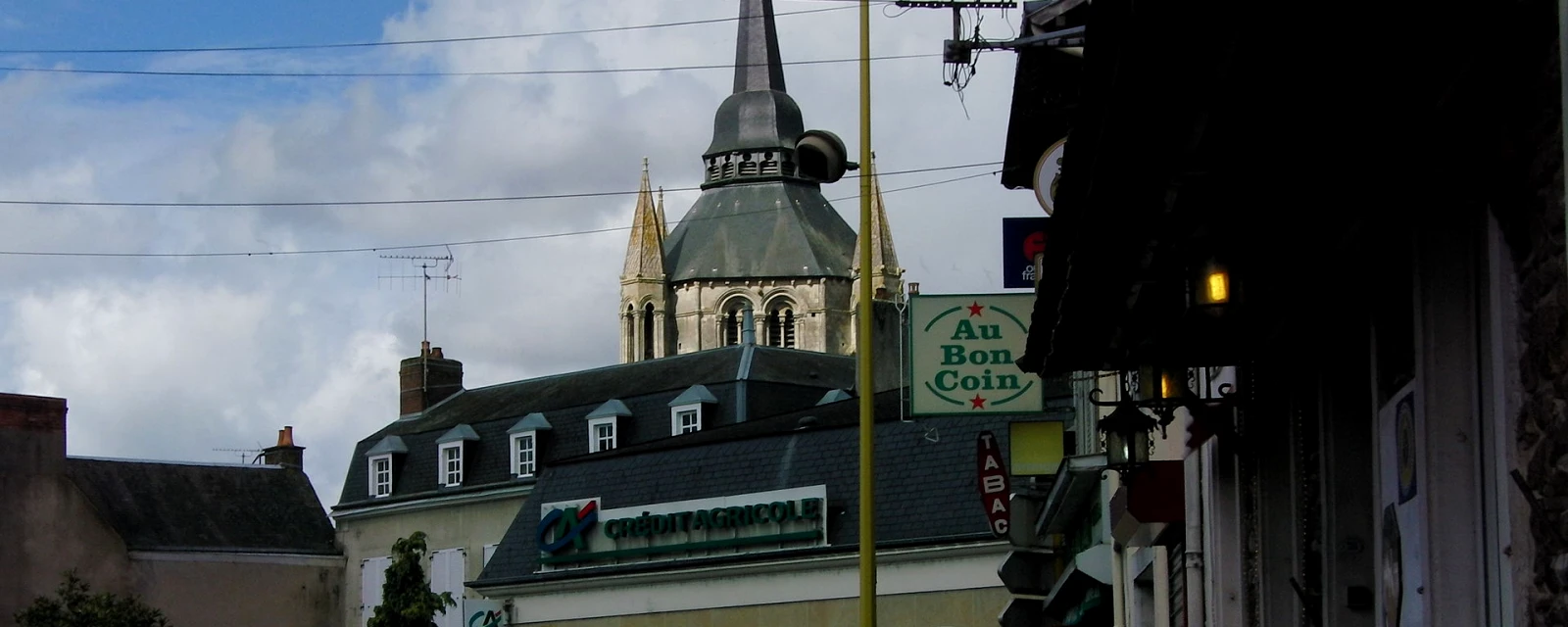 Vue de Fresnay-sur-Sarthe, Sarthe