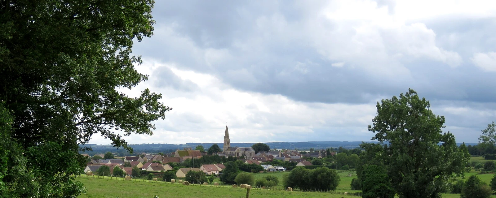Vue de Fyé, Sarthe