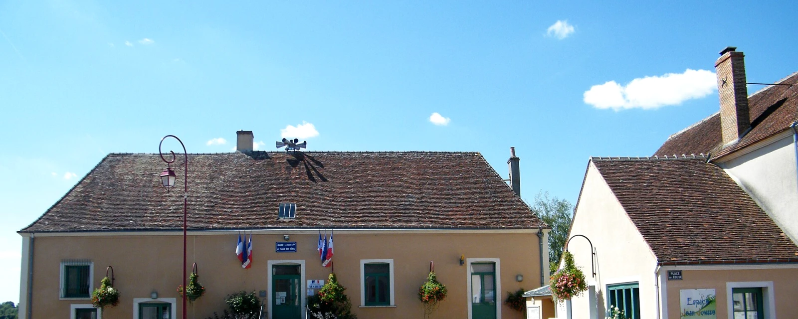Vue de Gréez-sur-Roc, Sarthe