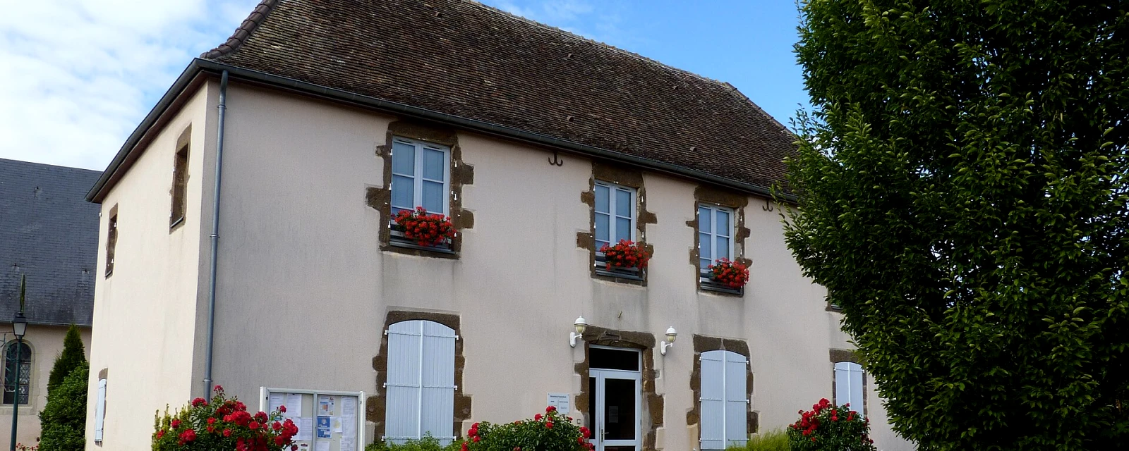 Vue de La Guierche, Sarthe
