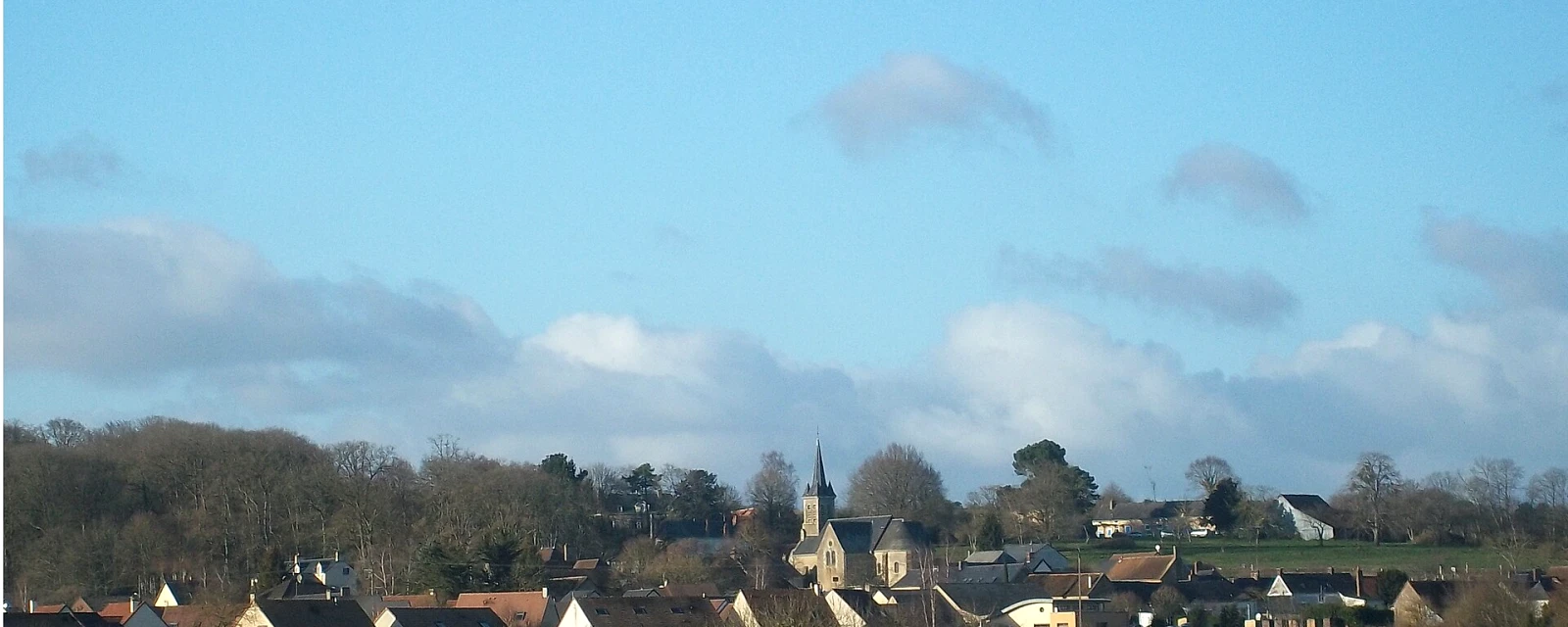 Vue de Lavardin, Sarthe