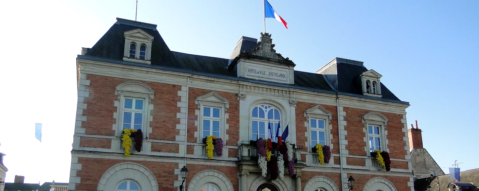 Vue de Le Lude, Sarthe