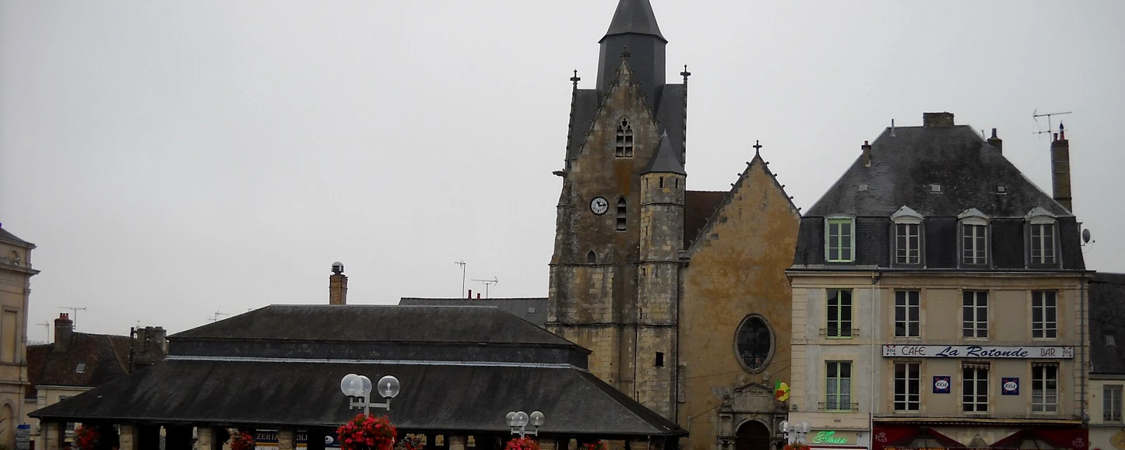 Vue de Mamers, Sarthe