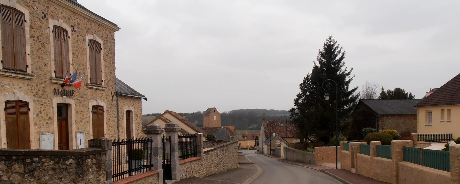 Vue de Mareil-en-Champagne, Sarthe