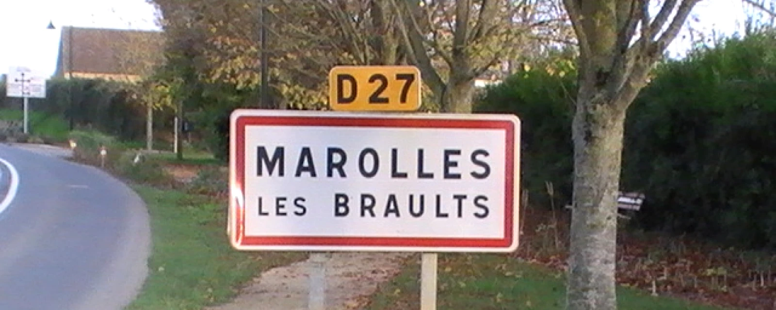 Vue de Marolles-les-Braults, Sarthe