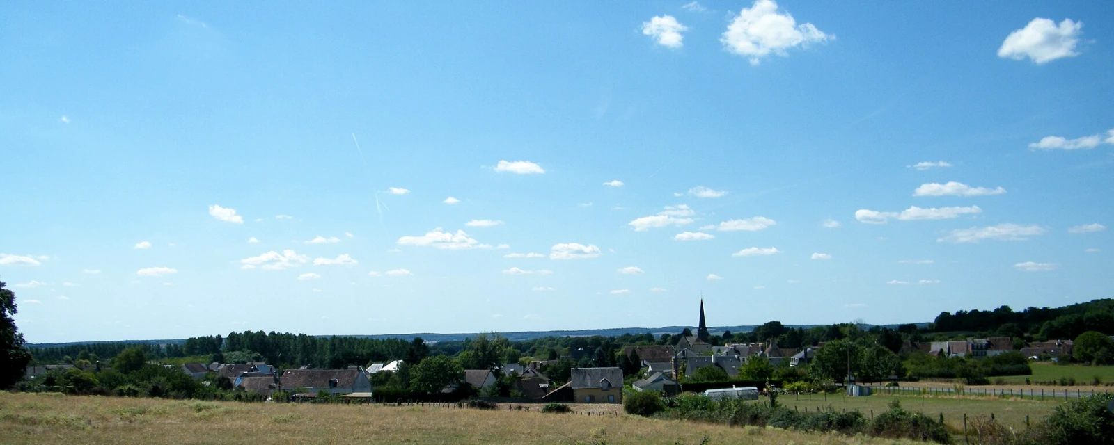 Vue de Melleray, Sarthe
