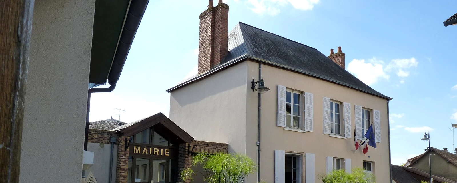 Vue de Neuville-sur-Sarthe, Sarthe