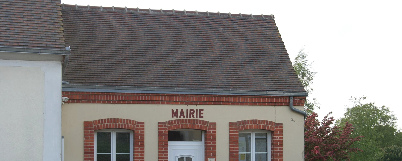 Vue de Nuillé-le-Jalais, Sarthe