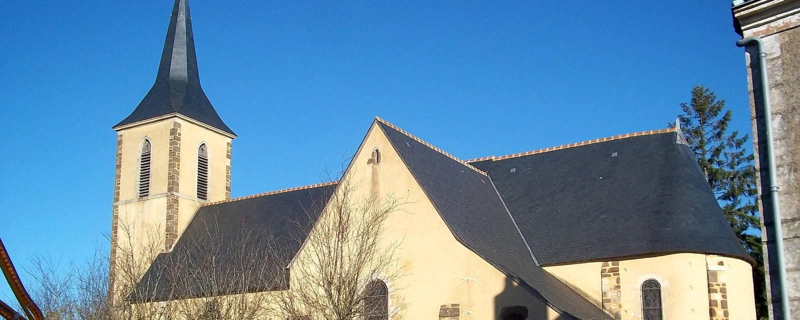 Vue de Pezé-le-Robert, Sarthe