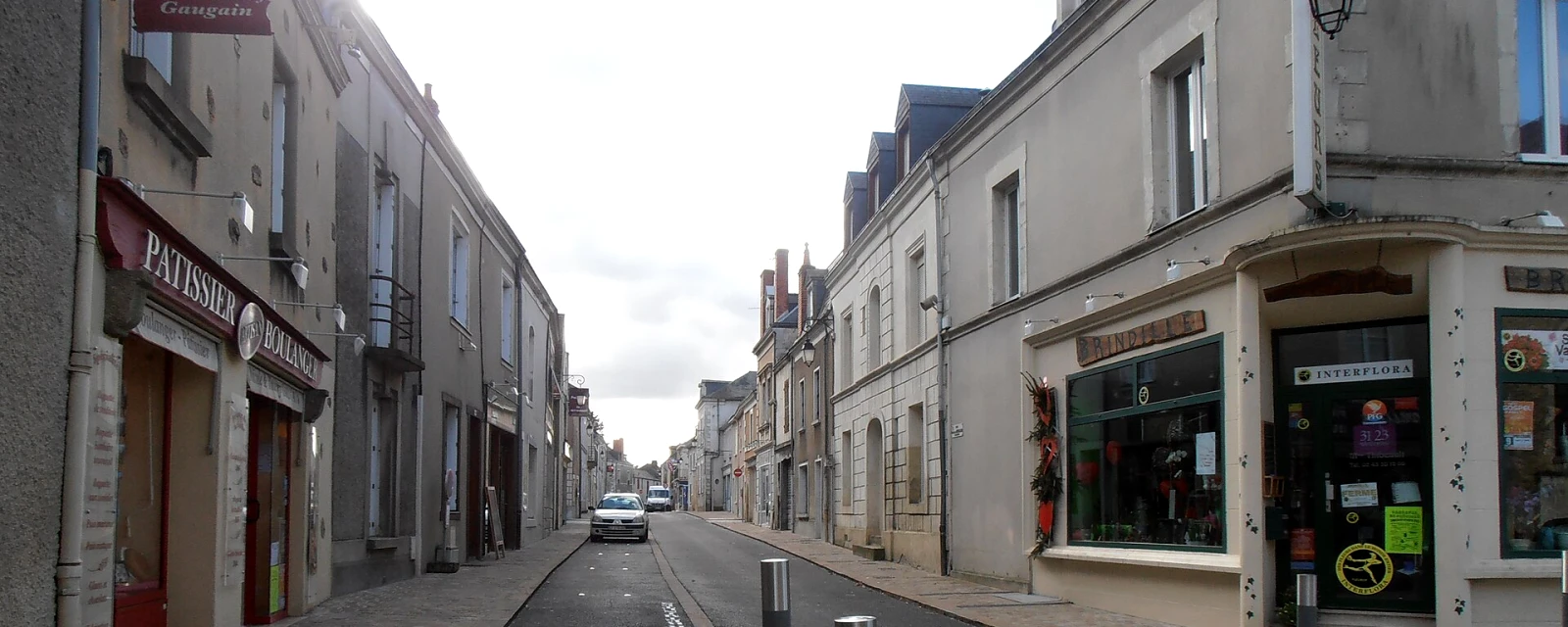 Vue de Précigné, Sarthe