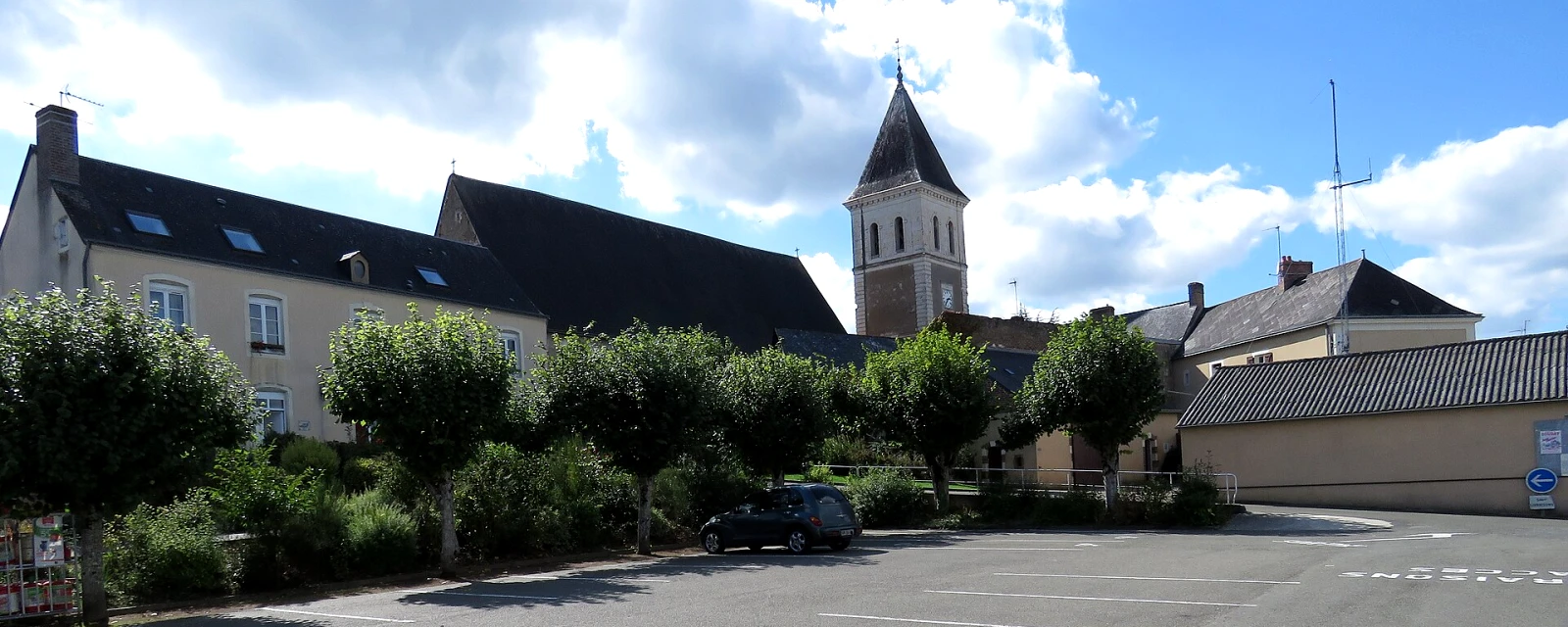 Vue de Pruillé-l'Éguillé, Sarthe