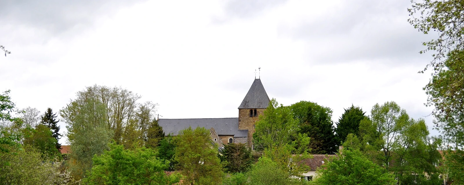 Vue de Roëzé-sur-Sarthe, Sarthe