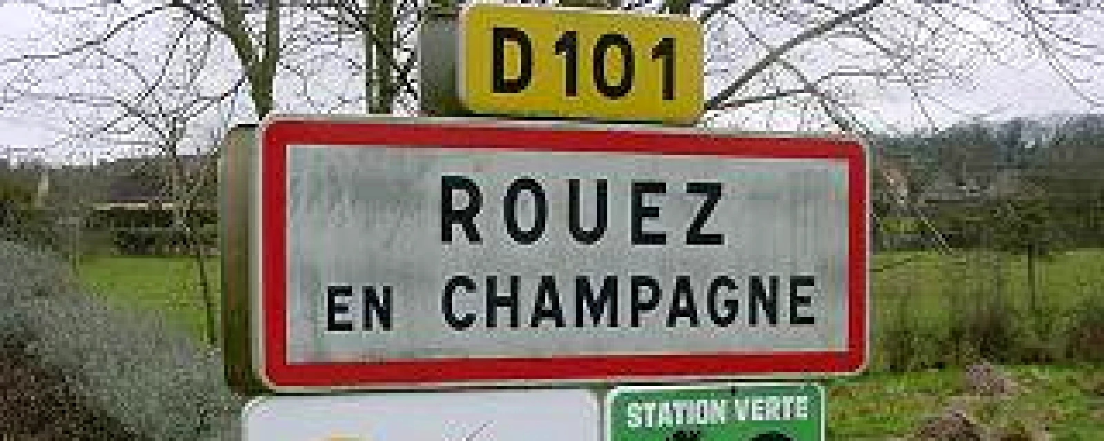 Vue de Rouez, Sarthe