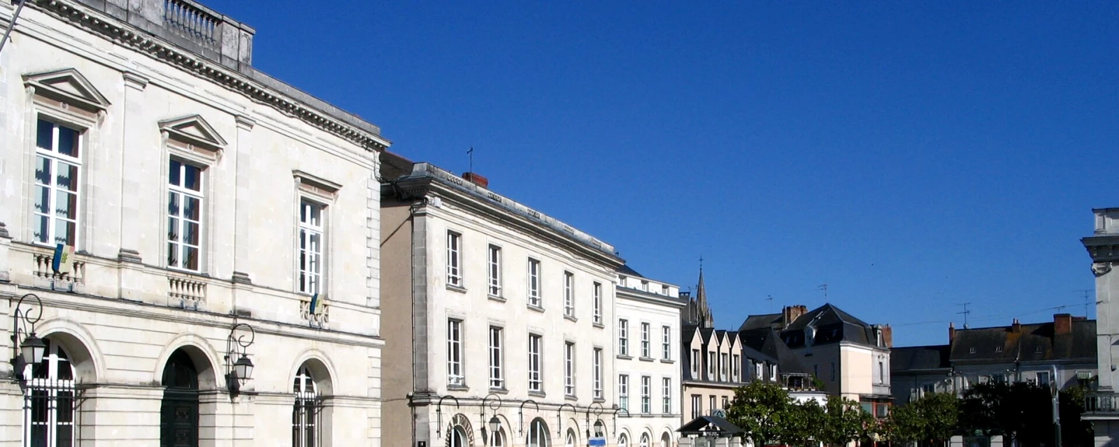 Vue de Sablé-sur-Sarthe, Sarthe