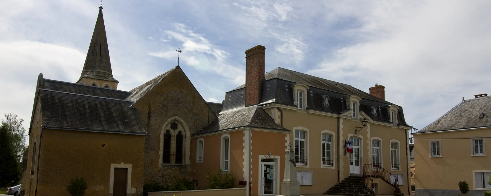 Vue de Saint-Biez-en-Belin, Sarthe