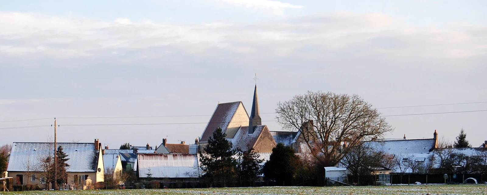 Vue de Sainte-Cérotte, Sarthe