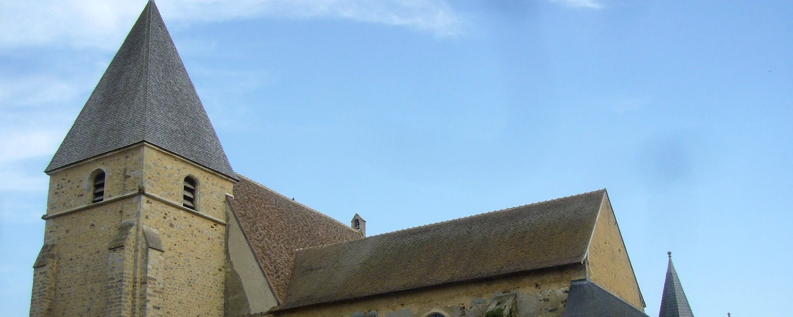 Vue de Saint-Georges-du-Rosay, Sarthe