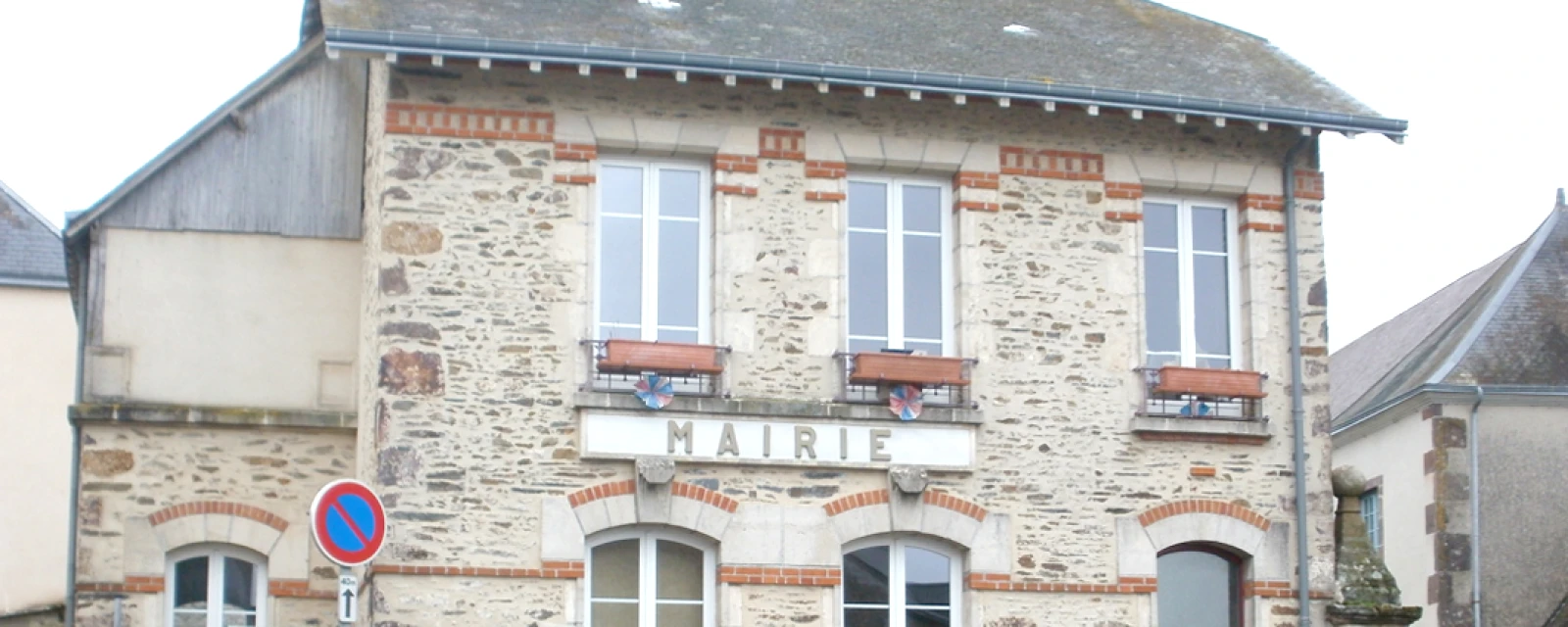 Vue de Saint-Georges-le-Gaultier, Sarthe
