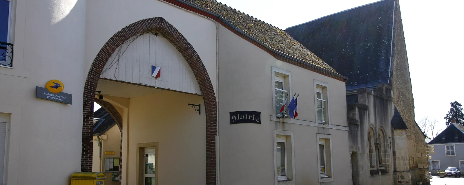 Vue de Saint-Maixent, Sarthe