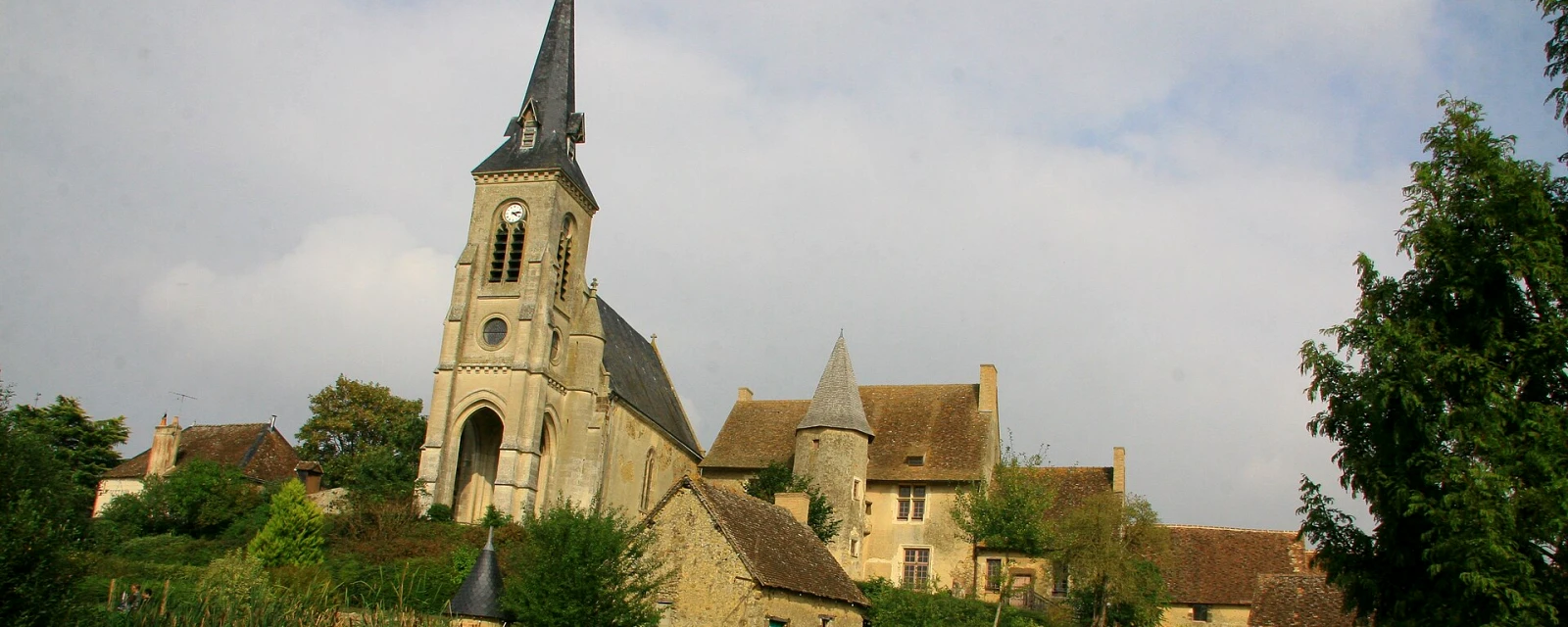 Vue de Saint-Marceau, Sarthe