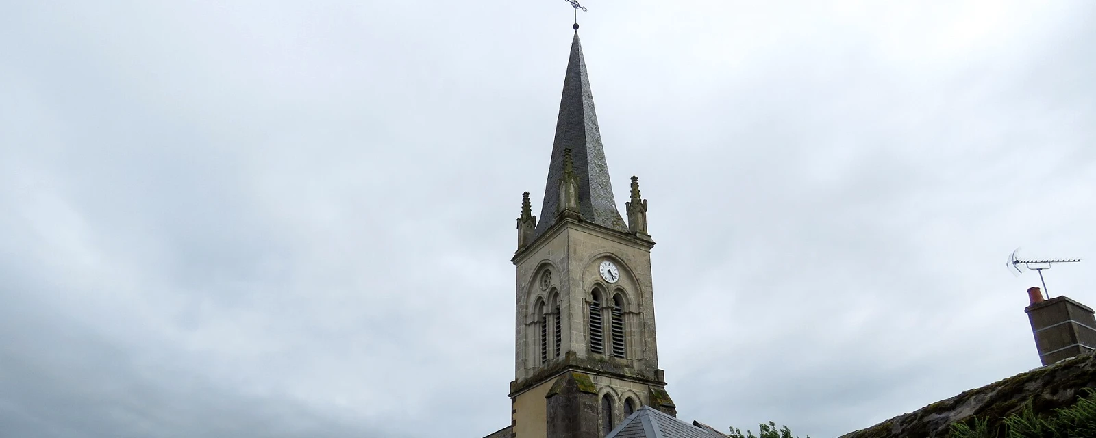 Vue de Saint-Paul-le-Gaultier, Sarthe