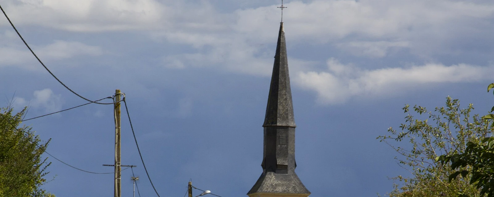 Vue de Saint-Pierre-des-Bois, Sarthe