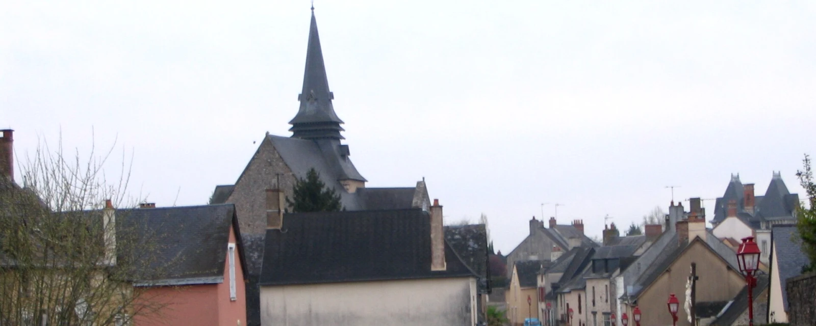 Vue de Saint-Rémy-de-Sillé, Sarthe