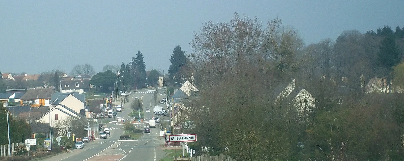 Vue de Saint-Saturnin, Sarthe
