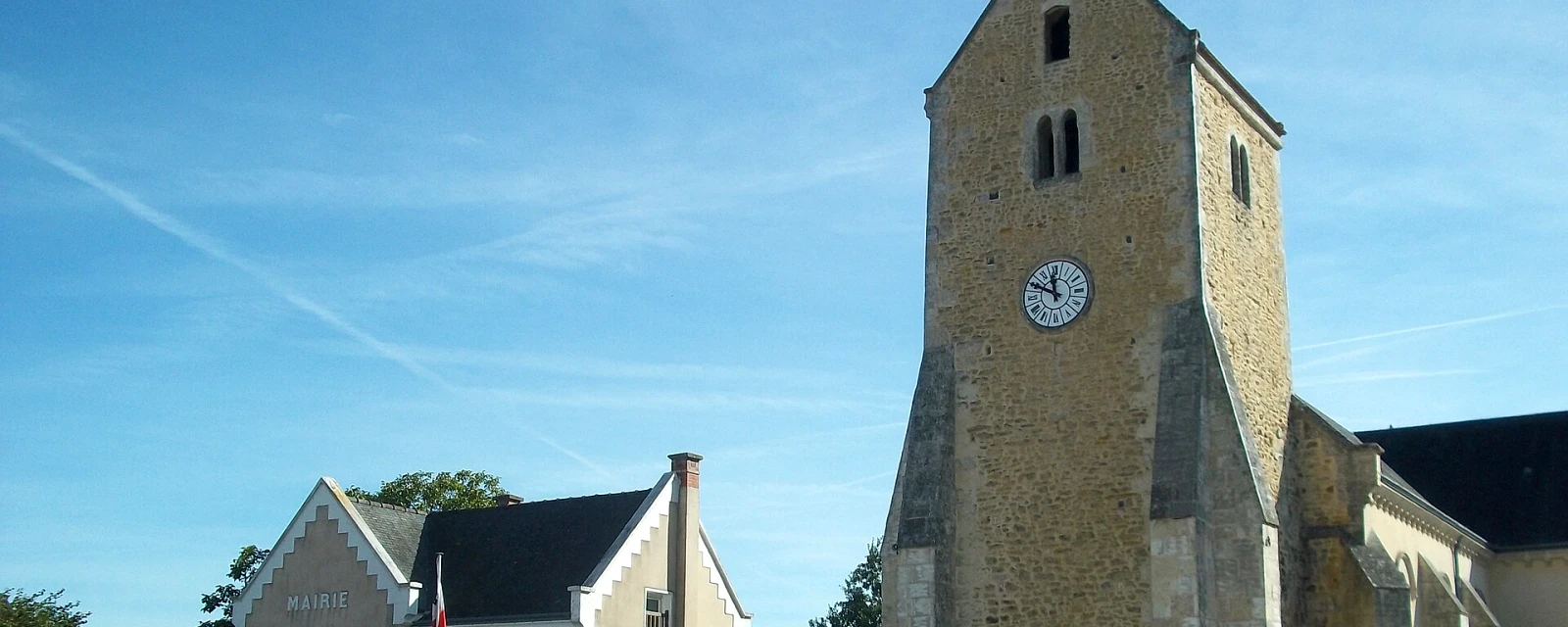 Vue de Saint-Vincent-des-Prés, Sarthe
