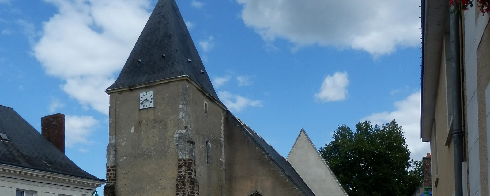 Vue de Saint-Vincent-du-Lorouër, Sarthe